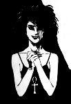 Death, from the graphic novel 
series 'Sandman', created by Neil Gaiman